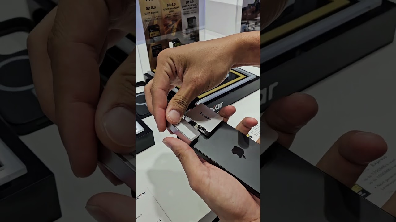 Hub มือถือสำหรับสายครีเอเตอร์ #computex2024 #extremeit #lexar