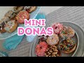 Mini Donas | 35 MINI DONAS | Dulce Becca