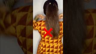 Don’t Do This❌# #youtubeshorts #new #diyhairstyle #ytshorts #easyhairstyle #hack #clawclip