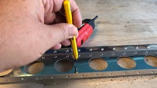 9 – 9 Deburring and Paintprep the Left Elevator