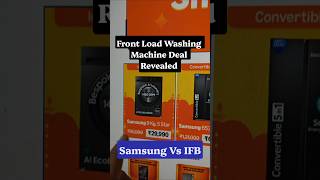 Samsung 9KG ₹29,990 vs IFB ₹34,990 😱 | Flipkart BBD sale & Amazon Great Indian Festival 2026