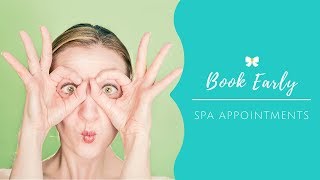 Book Spa Appointments in Advance Travel Tip
