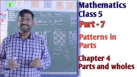 Mathmagic Class 5 Chapter 4 Parts and Wholes | Part 7 | Patterns in Parts | NCERT Math Class 5 |