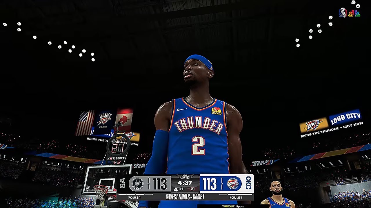 SPURS vs THUNDER FULL GAME 1 HIGHLIGHTS MAY 18, 2026 NBA HIGHLIGHTS TODAY | NBA 2K26 SIMULATION