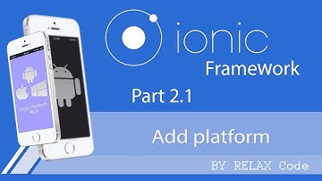 Part 2.1 Ionic add platform (การเพิ่มแพลตฟอร์ม )  - Ionic basic App