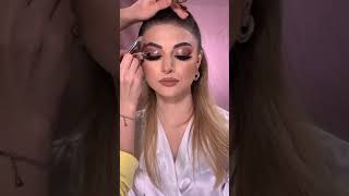 Step by step classy eye makeup look#youtube​​ #shortvideos