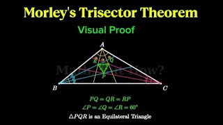 The Most Beautiful Triangle Proof in Math | Proving Morley's Trisector Theorem