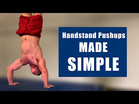 How To Do A Handstand Push-up From Scratch