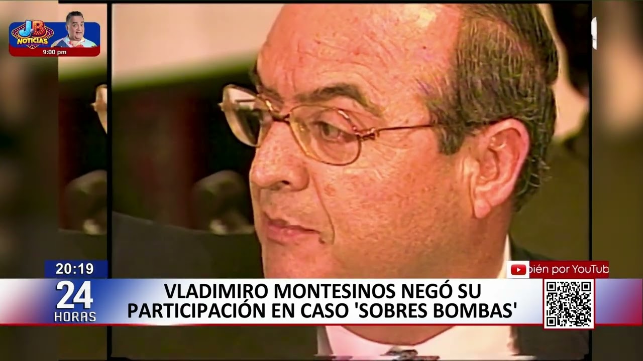 Vladimiro Montesinos negó su participación en caso de “Sobres Bombas”