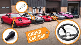 8 CHEAP MODS In 10 Minutes For Your Mazda MX5 Miata