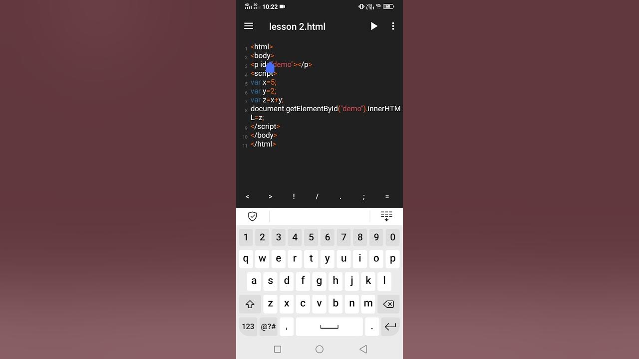 Notepad++ me arithmetic operator (+) addition of two variables YouTube