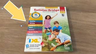 Summer Bridge Activities 3rd -  4th Grade Workbook, with Math, Language Arts, Reading and more!