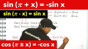 Prove that (i) sin(pi+x)=-sin x (ii) sin(pi-x)=sin x (iii) cos(pi+x)=-cos x (ii) cos(pi-x)=-cos x