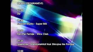 Program Schedule #1 - (2008)