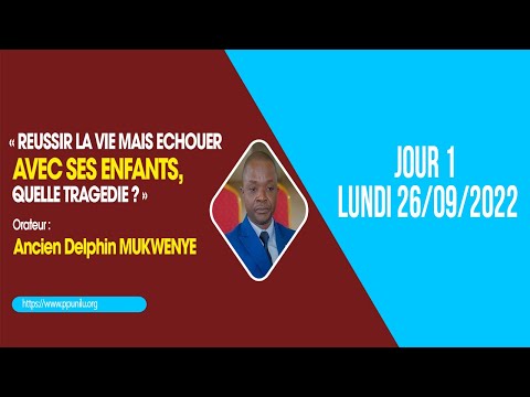 PP UNILU: Réussir dans la vie et échouer avec ses enfants, quelle tragédie?