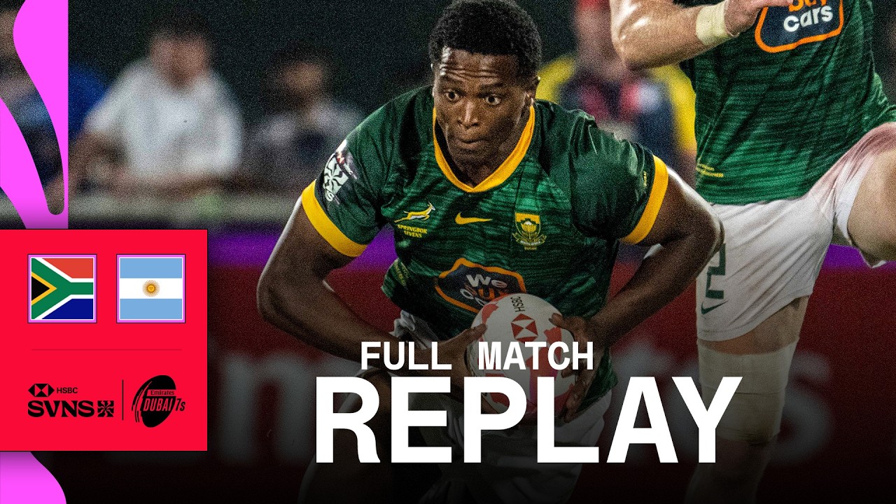 Blitzbok BRILLIANCE in Dubai 🤩 | South Africa v Argentina | HSBC SVNS Dubai 2023 | Full Match Replay