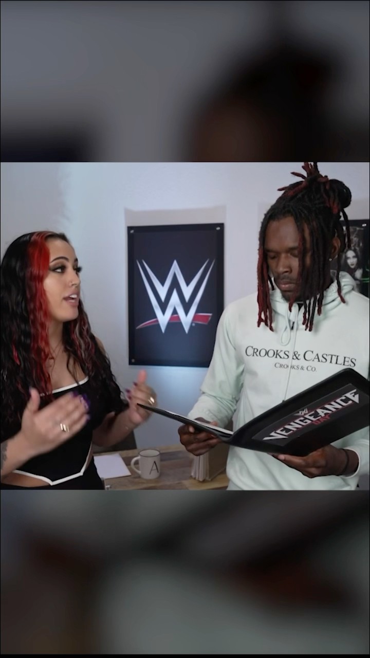 Je'Von Evans is ready to risk EVERYTHING for a match with Ethan Page at #VengeanceDay ?