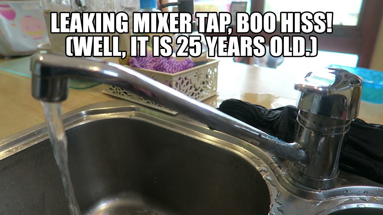 How to replace a kitchen sink mixer tap (Australia) YouTube