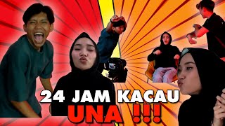 24JAM KACAU UNA!! UNA MELATAH KISS AKU!!