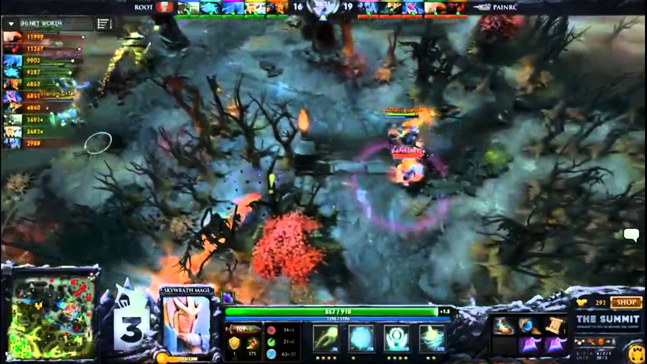 paiN Gaming vs ROOT Gaming DotA2 | Game 1 | The Summit 3 | 07 03 2015 | Highlight