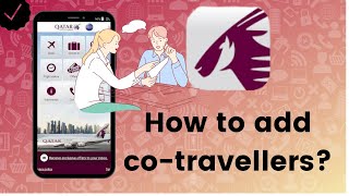 How to add co-travellers to Qatar Airways? screenshot 3