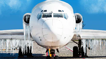 ¿A qué temperatura dejan de volar los aviones?