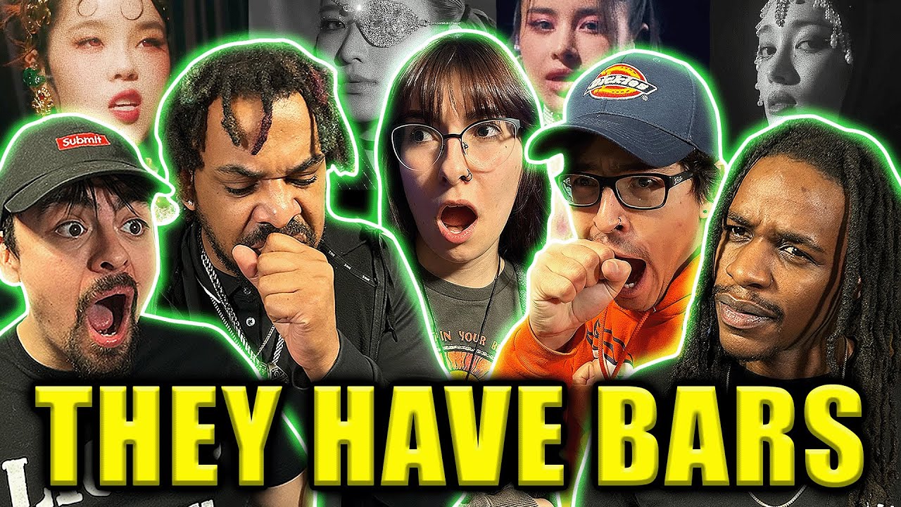 American Rappers, DJ & Streamers FIRST TIME REACTION to XG 'GALZ XYPHER' [TAPE #2]