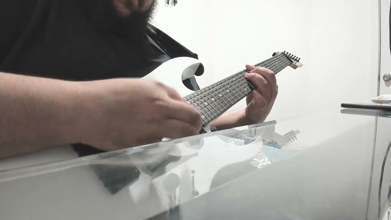 More Ab 7 string Jamz (Ibanez GRG7221) + ML Drums