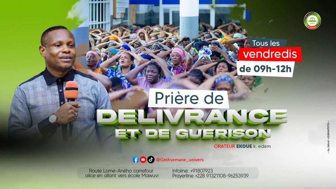 SERVICE DE DELIVRANCE ET DE GUERISON