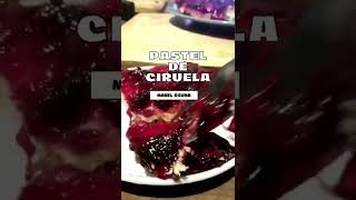 pastel de ciruelas 😍 que rico #shorts #recetas #videoscortos