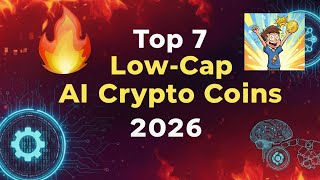 🔥 Top 7 Low-Cap AI Crypto Coins for 2026