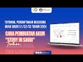 Tutorial Pembuatan Akun Baru di Platform "Study in Saudi" 2024 (Versi Terbaru)