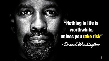 Take Risk. Fall Forward | Power speech by Denzel Washington