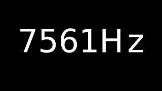 Speaker Sound Test 7561Hz