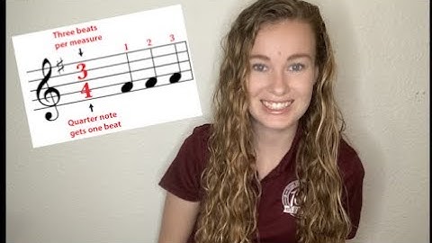 Counting and Clapping in 3/4 Time Signatures