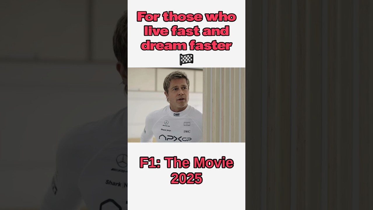 A film made for adrenaline addicts — F1:The Movie will keep your heart racing!