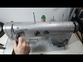 Máquina industrial plana pfaff  para coser cuero ( enhebrar )( Hilar ) y coser
