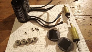 How to maintain, clean and rebuild a brushless motor (Traxxas 6S 2200kV motor)