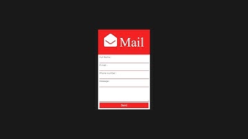 Сreation contact form using only HTML & CSS| Создание контактной формы с помощю HTML & CSS