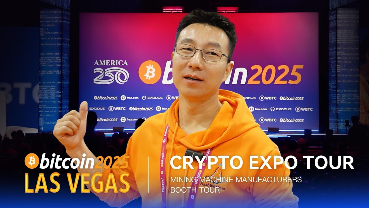 Crypto Expo Tour | Booth-Hopping with Our CEO at Bitcoin2025 Las Vegas ...