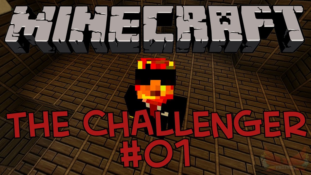MINECRAFT - THE CHALLENGER #01??? [NOVA SÉRIE!?] - YouTube