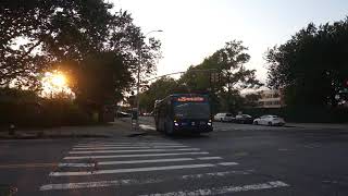 NYC Bus: Co-op City bound LFS Gen-4 8744 Bx26 at Paul Av/W 205 St