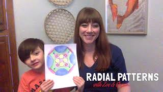 Preview of Radial Patterns w/artist mother Zoe Spiliotis a OutsmART workshop