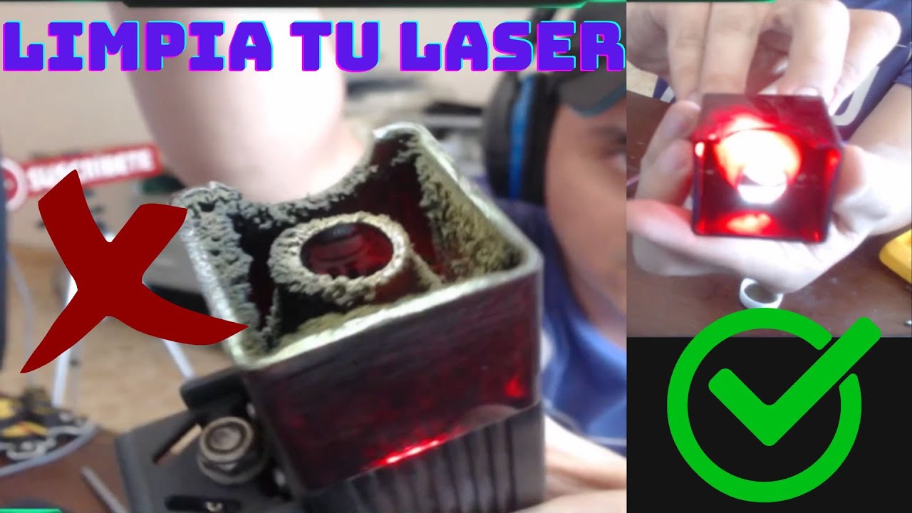 tutorial como hacer mantenimiento y limpieza a tu maquina laser ¡lo que