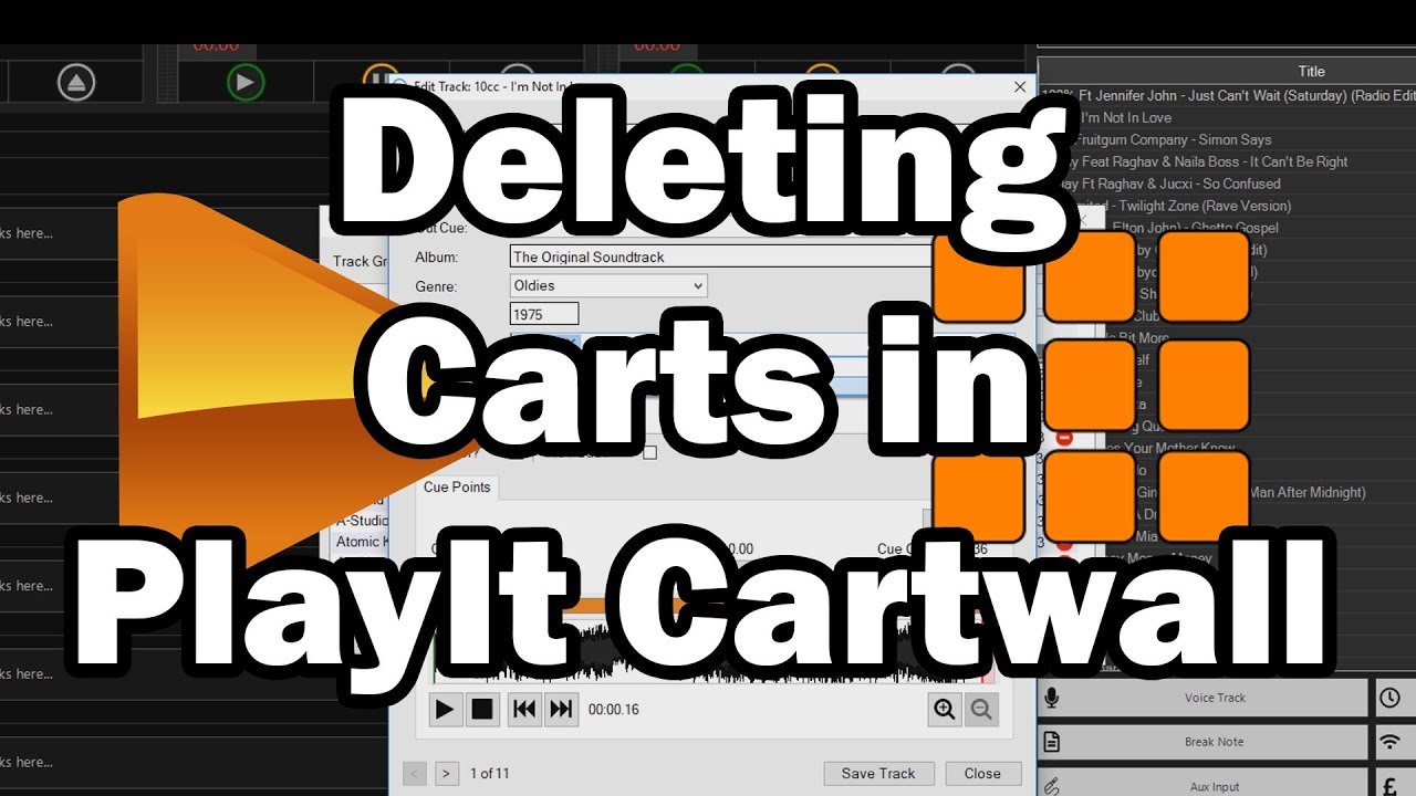 "Deleting Carts in PlayIt Cartwall" by PlayIt Software