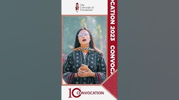 Join me in a heartfelt celebration | #TUFconvocation