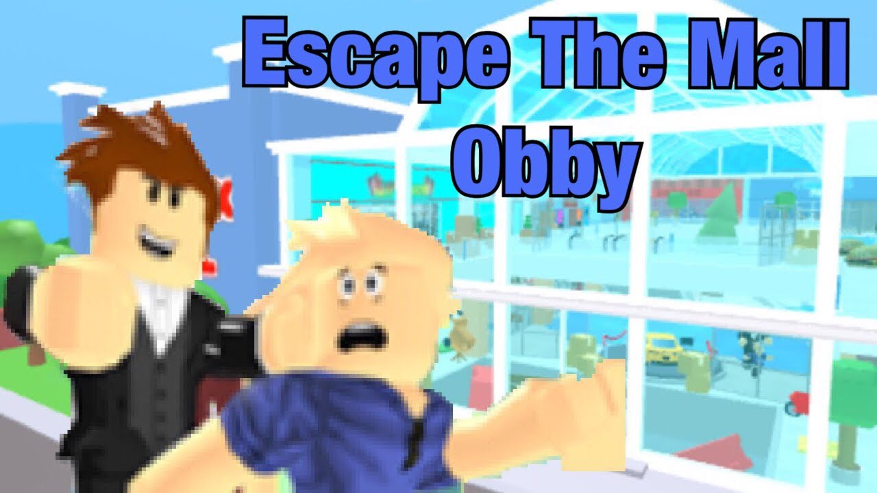 Escape The Mall Obby Roblox Youtube