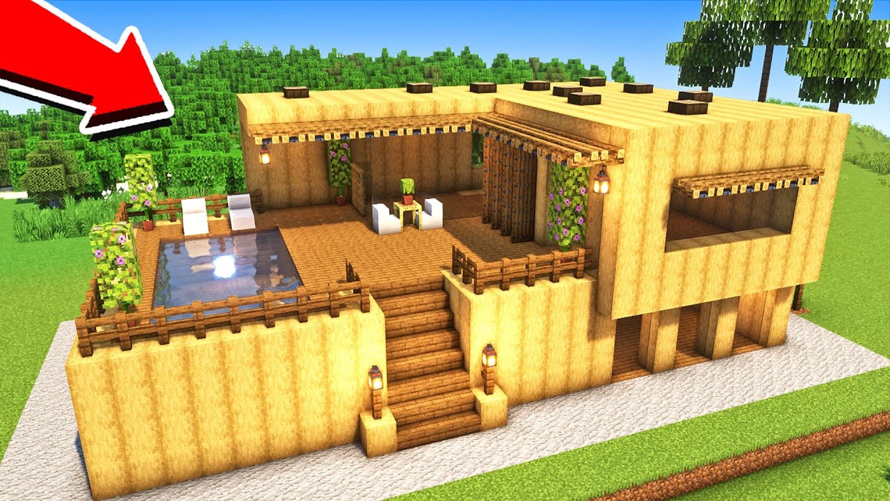Casa bem legal no Minecraft #minecraftconstrução