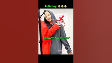 Jungkook Hilariously Imitates Taehyung’s "Singularity" Dance 🤣😂 #shorts #v #jungkook