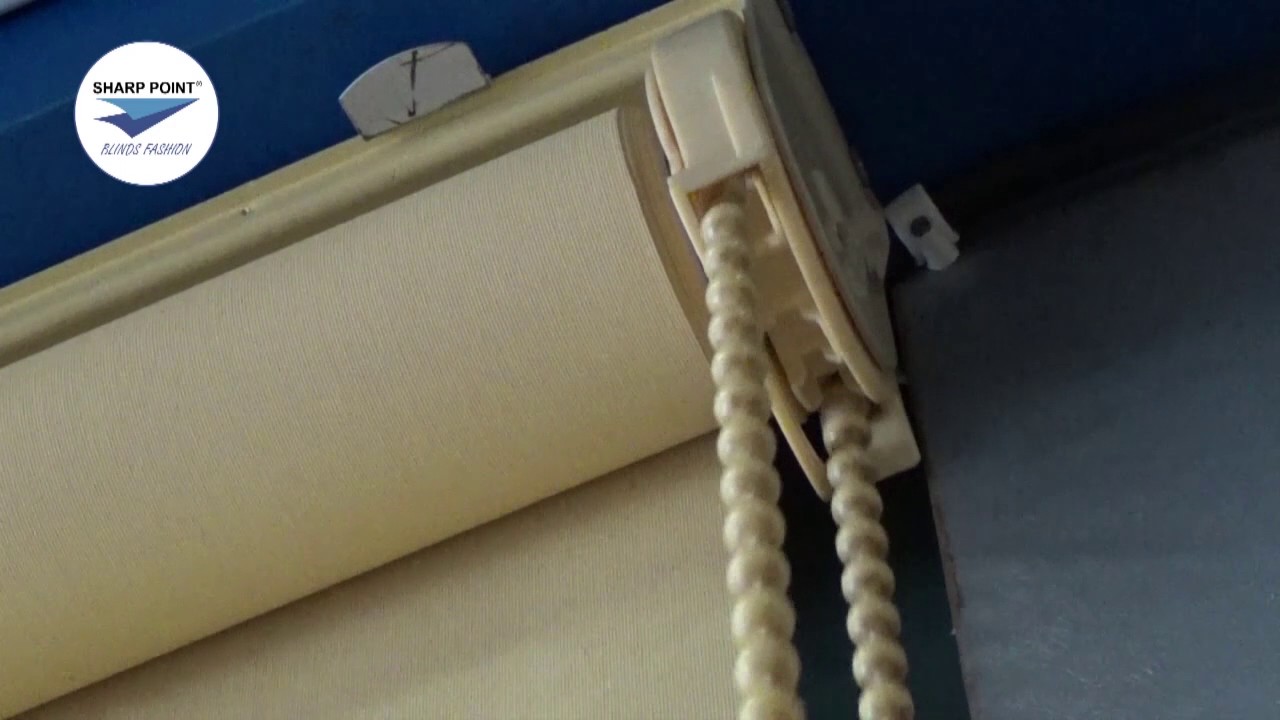 SHARP POINT BLINDS INDONESIA Roller Blinds Chain XL Unity Color YouTube
